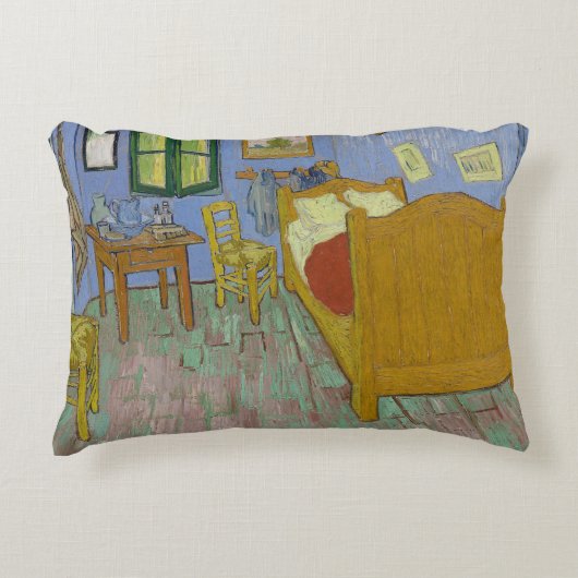ビンセントヴァンゴッホベッドルーム絵画ズ アクセントクッション (正面)