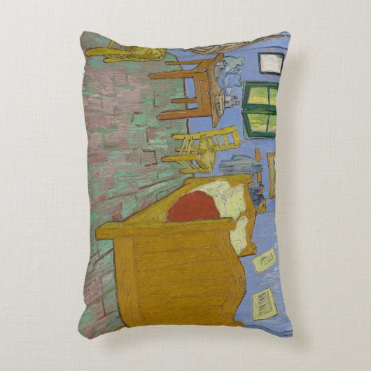 ビンセントヴァンゴッホベッドルーム絵画ズ アクセントクッション (正面(垂直))
