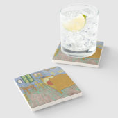 ビンセントヴァンゴッホベッドルーム絵画ズ ストーンコースター (横)