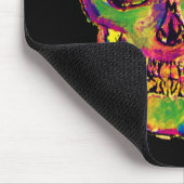 ビンセントヴァンゴッホポップ・アートのアートハロウィーンスカル マウスパッド (コーナー)