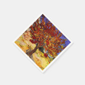 ビンセントヴァンゴッホムルベリーツリーファインアート絵画ズ スタンダードカクテルナプキン (角)
