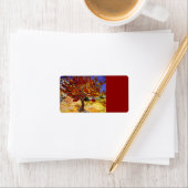 ビンセントヴァンゴッホムルベリーツリーファインアート絵画ズ ラベル (インサイチュ)