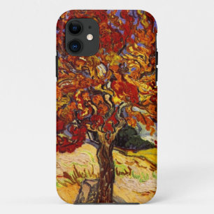 ビンセントヴァンゴッホムルベリーツリーファインアート絵画ズ iPhone 11 ケース