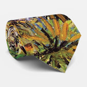 ビンセントヴァンゴッホメドーインザガーデンファインアート ネクタイ (ロール)