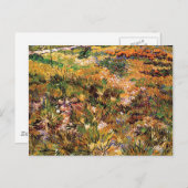 ビンセントヴァンゴッホメドーインザガーデンファインアート ポストカード (正面/裏面)