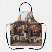 ビンセントヴァンゴッホラグインゲットオンモンマルトル エプロン (正面)