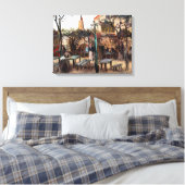 ビンセントヴァンゴッホラグインゲットオンモンマルトル キャンバスプリント (インサイチュ (寝室))