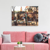 ビンセントヴァンゴッホラグインゲットオンモンマルトル キャンバスプリント (インサイチュ (リビング))
