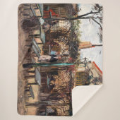 ビンセントヴァンゴッホラグインゲットオンモンマルトル シェルパブランケット (正面)