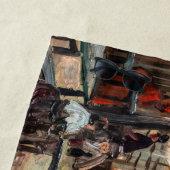 ビンセントヴァンゴッホラグインゲットオンモンマルトル ビーチタオル (インサイチュ)