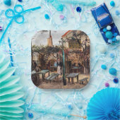 ビンセントヴァンゴッホラグインゲットオンモンマルトル ペーパープレート (パーティー)