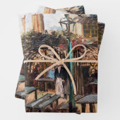 ビンセントヴァンゴッホラグインゲットオンモンマルトル ラッピングペーパーシート (インサイチュ)