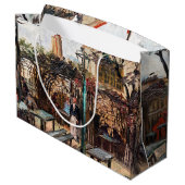 ビンセントヴァンゴッホラグインゲットオンモンマルトル ラージペーパーバッグ (裏面アングル)