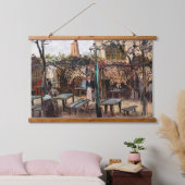 ビンセントヴァンゴッホラグインゲットオンモンマルトル 吊り下げ型タペストリー (寝室)