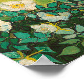 ビンセントヴァンゴッホワイルドバラファインアート ポスター (角)