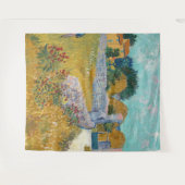 ビンセントヴァンゴッホヴィンテージファームハウスインプロヴァンス タペストリー (正面(横))