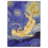 ビンセントヴァンゴッホ星空の夜 クリップボード (裏面)