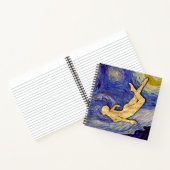 ビンセントヴァンゴッホ星空の夜 ノートブック (内部)