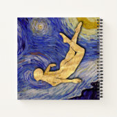 ビンセントヴァンゴッホ星空の夜 ノートブック (裏面)
