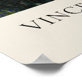 ビンセントヴァンゴッホ星空の夜 ポスター (角)