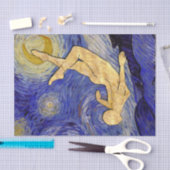 ビンセントヴァンゴッホ星空の夜 薄葉紙 (クラフト)