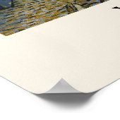 ビンセントヴァンゴッホ有名カフェテラスat Night ポスター (角)