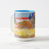 ビンセントヴァンゴッホ開花園 ツートーンマグカップ (正面左)
