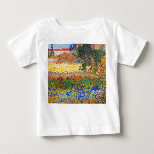ビンセントヴァンゴッホ開花園 ベビーTシャツ (正面)