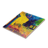 ビンセントヴァンゴッホ-カフェテラスアットナイトアーポップ・アートのト タイル (側面)