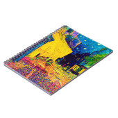 ビンセントヴァンゴッホ-カフェテラスアットナイトアーポップ・アートのト ノートブック (左側)