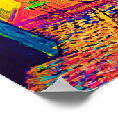 ビンセントヴァンゴッホ-カフェテラスアットナイトアーポップ・アートのト ポスター (角)