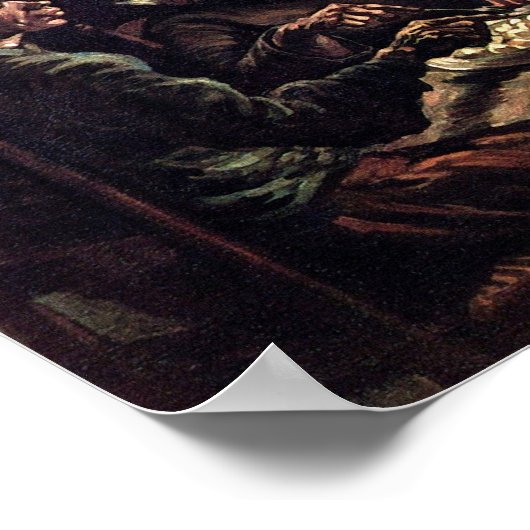 ビンセントヴァンゴッホ – ザポテトイーターズファインアート ポスター (角)