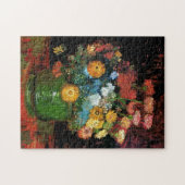 ビンセントヴァンゴッホ – ジニアスファインアート付き花瓶 ジグソーパズル (横)