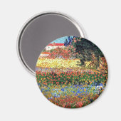 ビンセントヴァンゴッホ – フローリングガーデンファインアート マグネット (正面/裏面)