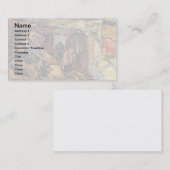 ビンセントヴァンゴッホ – 採石場ファインアートへの入り口 名刺 (正面/裏面)