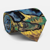 ビンセントヴァンゴッホ – 鎌と死神 – ファインアート ネクタイ (ロール)