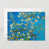 ビンセントヴァンゴッホ – 開花アーモンドツリーファインアート ポストカード (正面/裏面)