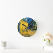 ビンセント・バン・ゴッホ |カフェテラスプレイスデュフォーラム ラウンド壁時計 (ホーム)