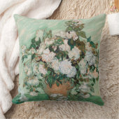 ビンセント・バン・ゴッホ |バラ, 1890 クッション (ブランケット)