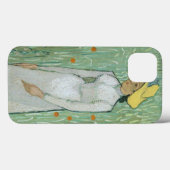 ビンセント・バン・ゴッホ |女の子インホワイト， 1890 Case-Mate iPhoneケース (裏面 (横))
