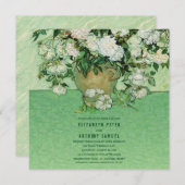 ビンセント·バン·ゴッホ·絵画バラズ5.25×5.25結婚ズ 招待状 (正面/裏面)