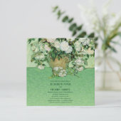 ビンセント·バン·ゴッホ·絵画バラズ5.25×5.25結婚ズ 招待状 (スタンド正面)