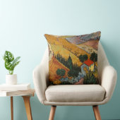 ビンセント・バン・ゴッホ |風景（家とフローマン付き） クッション (椅子)