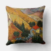 ビンセント・バン・ゴッホ |風景（家とフローマン付き） クッション (裏面)