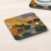 ビンセント・バン・ゴッホ |風景(家とフローマン付き) コースター (左側)