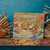 ビンセント・バン・ゴッホ |黄書1887年 フォトプラーク (側面)