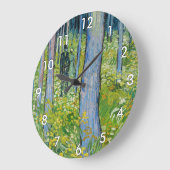 ビンセント・バン・ゴッホ- 2姿 ラージ壁時計 (傾斜)