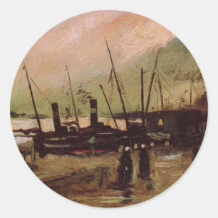 ビンセント・ファン・ゴッホによるアムステルダムのデ・ルイテルカーデ ラウンドシール