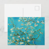 ビンセント・ファン・ゴッホの絵画「アーモンドの花」 ポストカード (正面/裏面)
