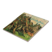 ビンセント・ファン・ゴッホの茅葺きの砂岩の小屋 タイル (側面)